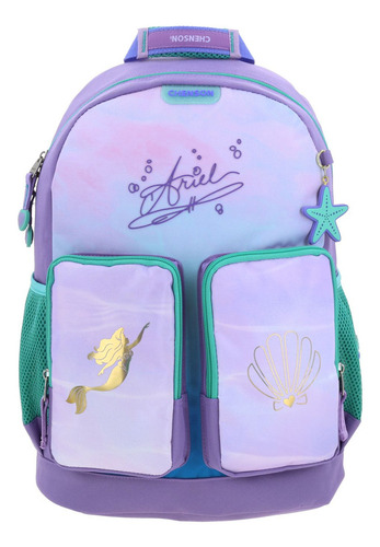 Mochila Grande Chenson Disney Princesas Ariel Deeper