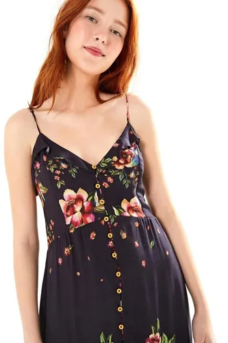 Vestido Longo Farm Floral Tukana Frete gr tis