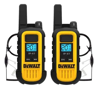 Bulde De Dxfrs300 Dewalt 1w Walkie Talkies Radios De Dos Vía