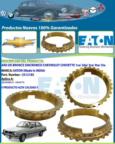 comprar Aro De Bronce Sincronico Chevette 1ra 2da 3ra 4ta 5ta