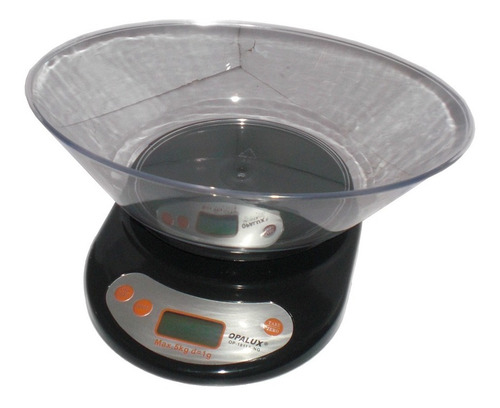 Balanza Cocina Digital Plato Reposteria 1g A 5kg - Negra