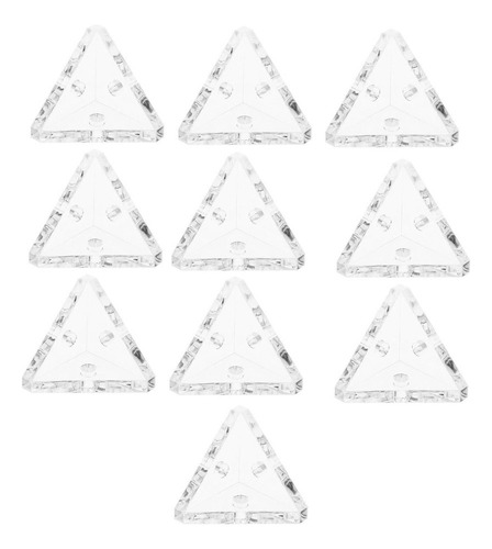 (a) Soportes De Esquina Acrílicos, Conectores Duraderos, En
