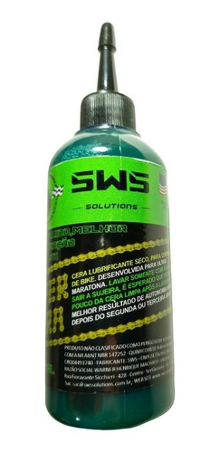 Lubrificante De Cera P/bike 120ml Sws