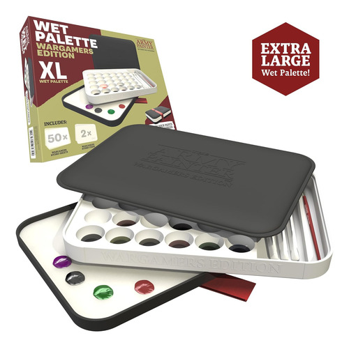 Paleta Húmeda Edición Wargamers, Paleta Xl Pinturas A...