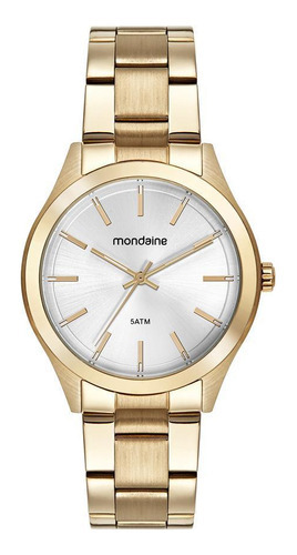 Relogio Mondaine Feminino 99651lpmvda1 Casual Aço