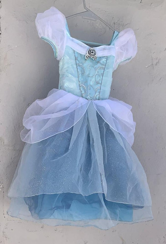 Vestido Cenicienta Original De Disney Para Niña