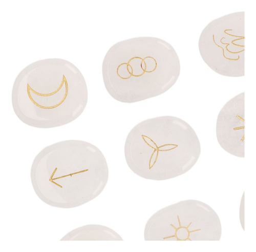 Juego De 13 Piedras Rune Stones Empower Mind Promote Clear