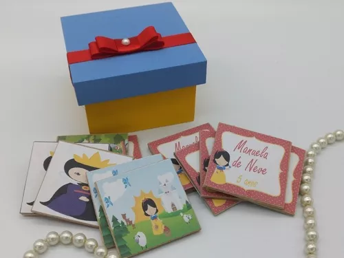 Jogo de Tabuleiro Branca de Neve Personalizados