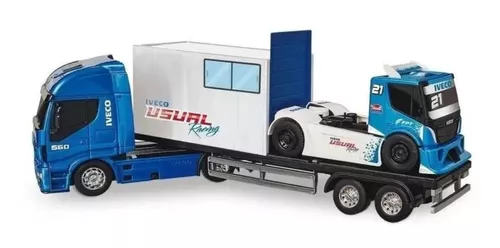 Caminhão Carreta Formula Truck Racing Equipe Iveco Brinquedo