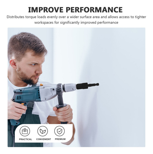 Conjunto De Brocas De Extensão Impact Driver Pro Drill