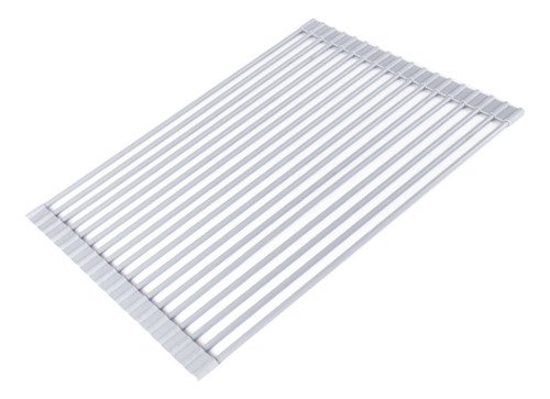 Rejilla Enrollable Para Secar Platos De Acero Inoxidable Y S