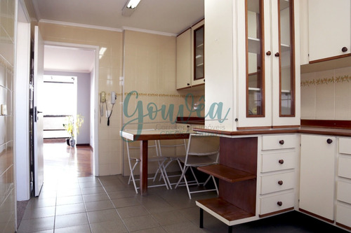 Imagem 7 de 24 de Apartamento De Alto Padrão Com 146m² Com 4 Dormitórios Sendo 1 Suíte Master, Living Ampliado E 2 Vagas Na Vila Moinho Velho - Ap0021