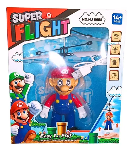 Dron Mario Con Luces Y Vuela Recargable Para Ni os MercadoLibre