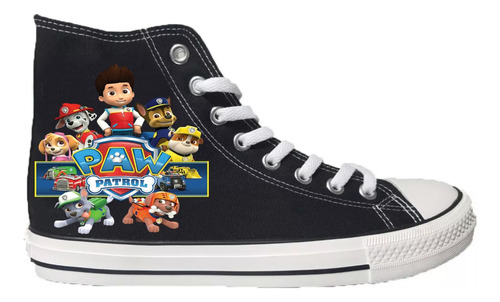 Zapatillas Caña Paw Patrol Unisex Regalo Navidad Cumpleaños