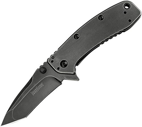 4000611 Kershaw Cryo Ii Tanto Blackwash Flipper Cuchillo