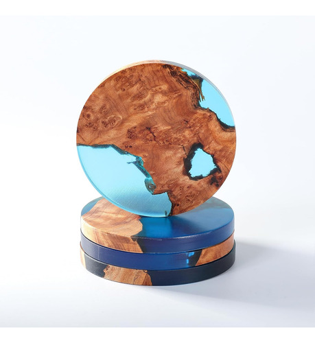 Posavasos, Posavasos Hechos A Mano, Posavasos De Madera Impe