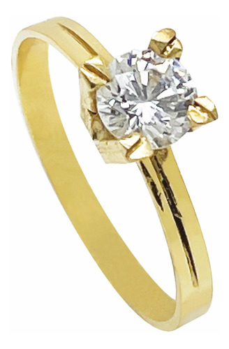 Anillo En Oro 18 Kilates Amarillo Joyeria Piriz