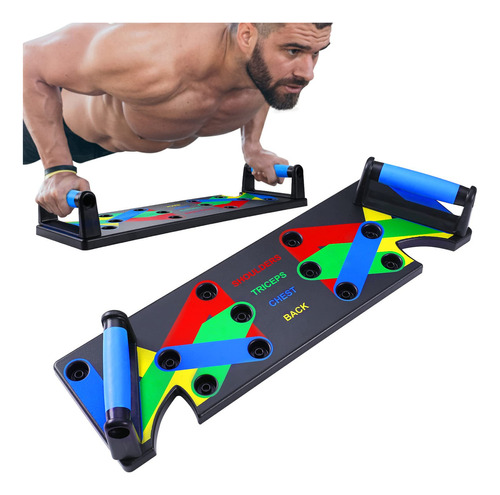 Uota Tabla Push Up 9 En 1 Para Entrenamiento En Casa, Equip.