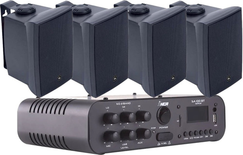 Kit Som Ambiente Amplificador Optico Smart Youtube Cx Jbl P