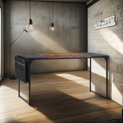 Furniturer Escritorio Para Computadora Con Bolsa De