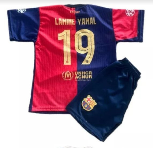 Kit Conjunto Infantil De Time Barcelona Do 02 Ao 14 Barcelona 12
