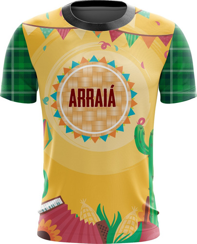 Camisa Camiseta Festa Junina Arraiá