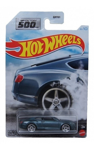 Hot Wheels Factory 500 6/10 Bentley Continental Supersports