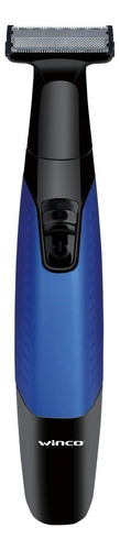 Recortador de Barba Inalambrico Winco W816 - Negro/Azul - 220V