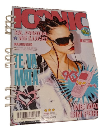 Libreta Anillada. Chica Anime Multicolor Anime 2025