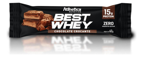 Barra De Proteína Best Whey Bar 62g Sabor Chocolate Crocante
