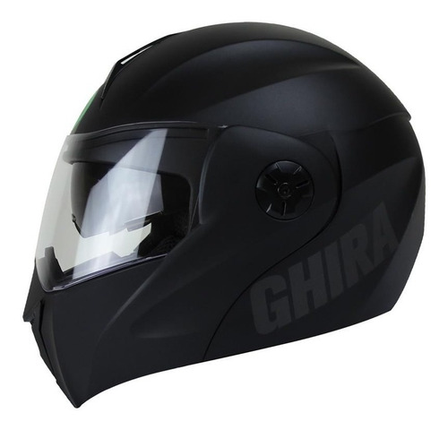 Imagen 5 de 10 de Casco Moto Abatible Ghira Gh1000 Con Gafas Certificado Dot