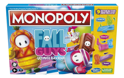 Monopoly Fall Guys Ultimate Knockout Edition Juego De Mesa P