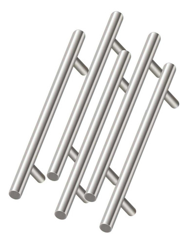 Jaladera De Barra Para Cajón Acero Inox Handy Home 10pz