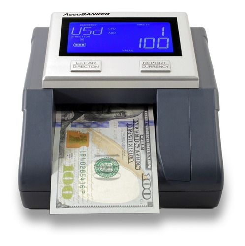 Imagen 3 de 4 de Detector De Billetes Falsos Accubanker D585