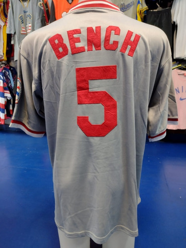 Imagen 3 de 7 de Camiseta Baseball Mlb Cincinnati N°5 Talle Xxl