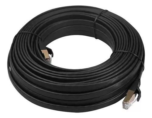 Cable Red Plano Categoria 8 Cat8 Rj45 Ethernet 5m 40gbps