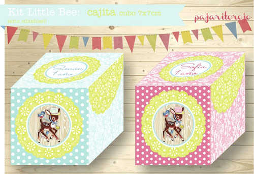 Kit Little Bee Celeste