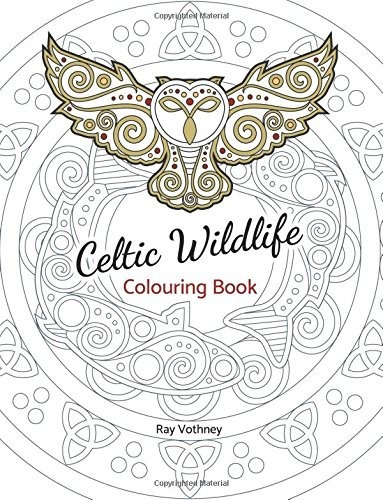 Celtic Wildlife Colouring Book A Celtic Art Themed Take On N