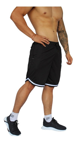 Pantaloneta Larga Basket O Short Basket Hombre De Gym Casual