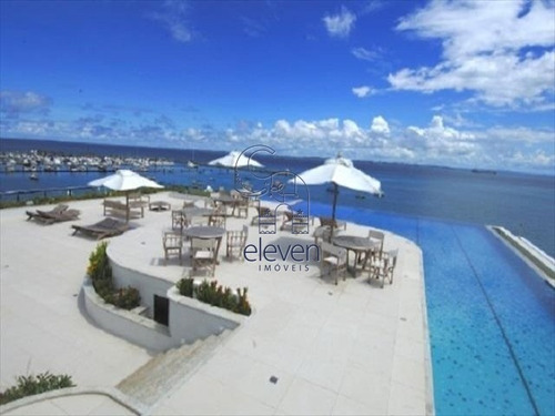 Apartamento Residencial Para Venda Comércio, Salvador Porto Trapiche Com 3 Dormitórios Sendo 3 Suítes, 2 Salas, 5 Banheiros, 2 Vagas 198,00 M² Útil - Ja100 - 69026620