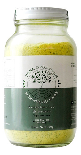 Paquete 2 Consomé Sazonador Organikum Vegetal 100% Natural