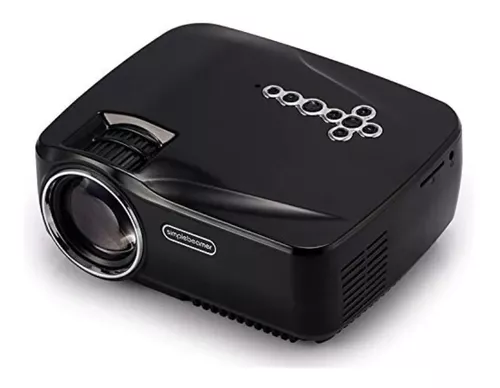 GENERICO Mini Proyector Portatil Proyector Full Hd Projector-Gris