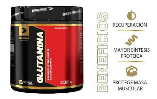 Imagen 8 de 8 de Whey Protein 3 Kg + L - Glutamina + Bcaa Powder Body Advance