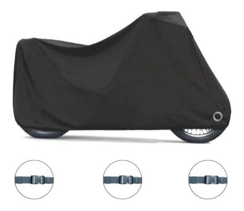 Imagen 2 de 10 de Funda Cubre Moto Honda Xr Titan Twister Tornado Wave Pcx