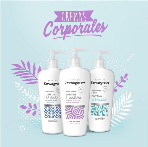Imagen 5 de 7 de Crema Corporal Ultra Nutritiva C/ Manteca De Karite X350ml