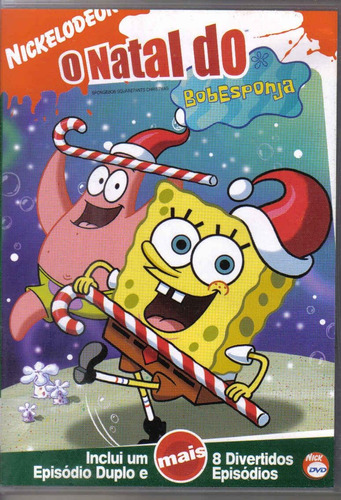 O Natal Do Bob Esponja. - Frete Grátis -