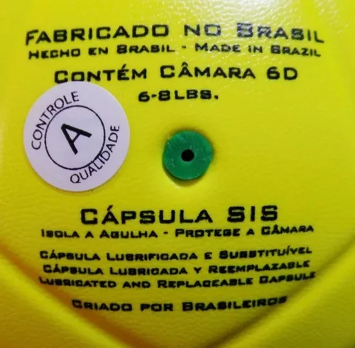 Bola Futevôlei Kagiva Amarelo/Preto no Shoptime