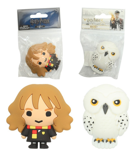 Imán Decorativo Monogram Harry Potter Hermione Granger Con Bufanda Mate Irregular De 4cm X 6cm