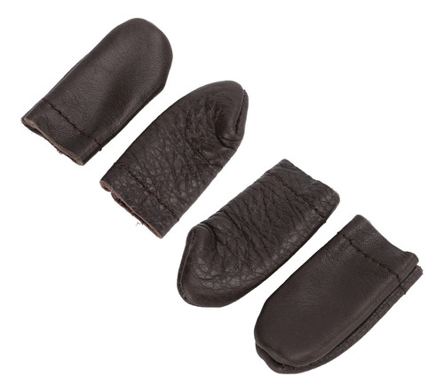 Protector De Dedos De Piel Para Pulgar E Índice, 10 Unidades