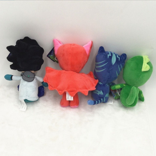 Mz Juego De 4 Piezas De Muñeco De Peluche Pj Masks 2024